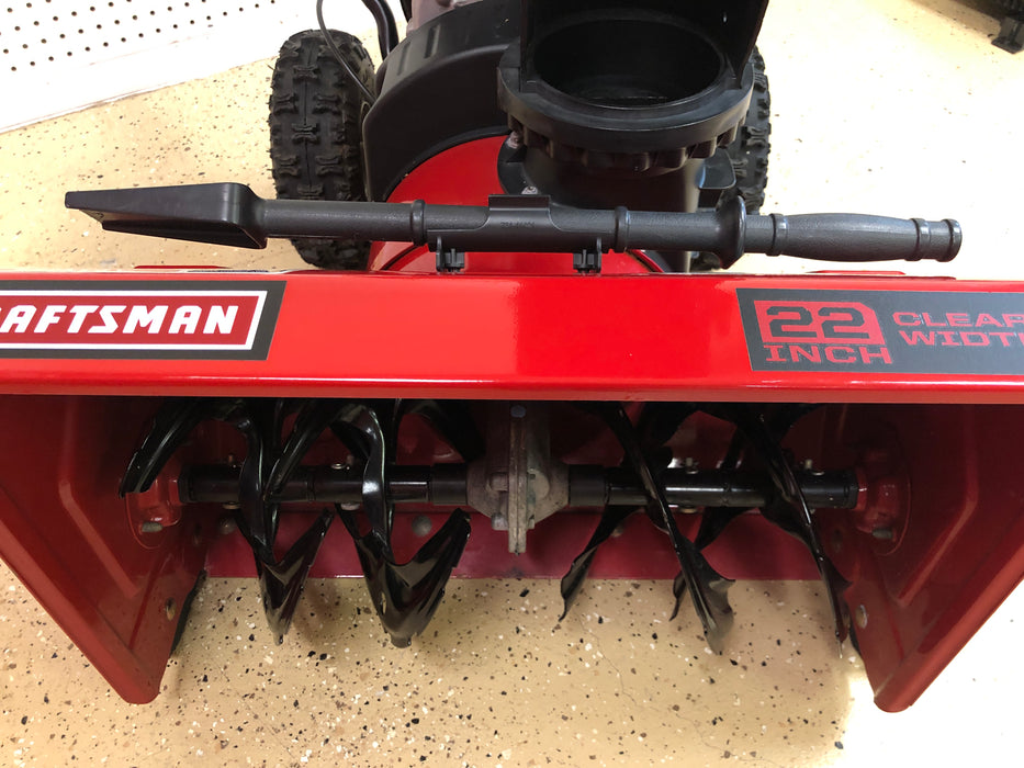 247.88198 Craftsman 22" Two Stage Residential Self Propelled Snowblower