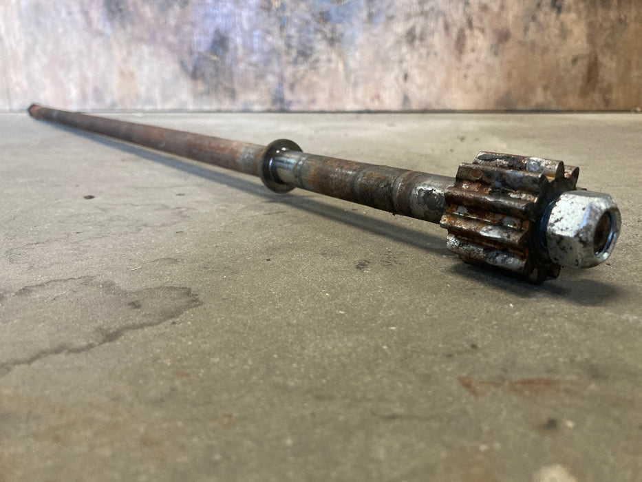 GX20059 John Deere Steering Wheel Shaft and Pinion Gear from D105 100 Series Tractor PC11755