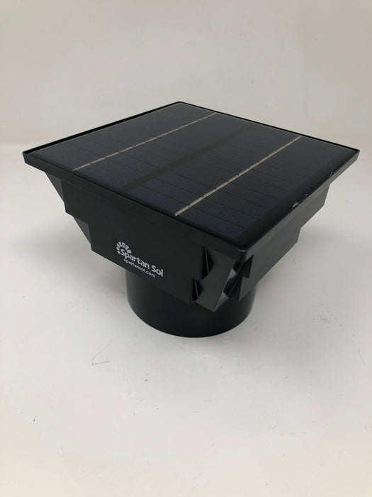 Spartan Sol Solar Ventilation Fan for 3" & 4" Pipes