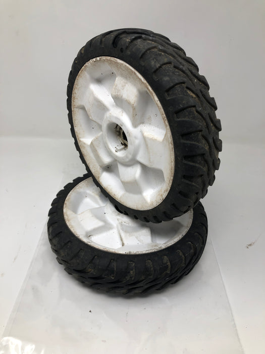 137-4835 Toro 8" Wheels w/ Gears (x2)