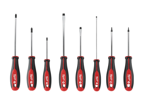 48-22-2718 Milwaukee 8PC Screwdriver Kit w/Square