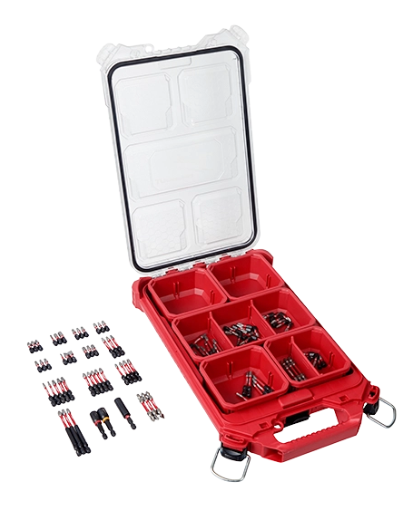 48-32-4082 Milwaukee SHOCKWAVE Impact Duty Driver Bit PACKOUT Set - 100PC