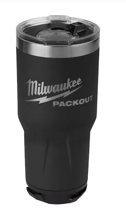 48-22-8393B Milwaukee PACKOUT 30oz Tumbler - Black