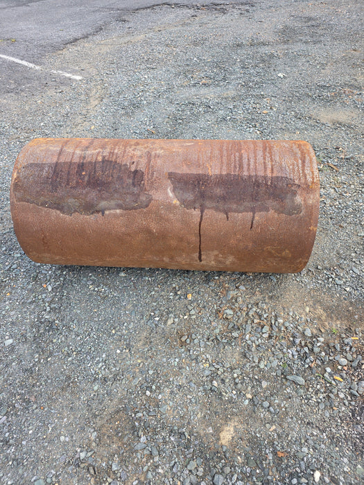 4 Foot pull behind metal lawn roller (Used)