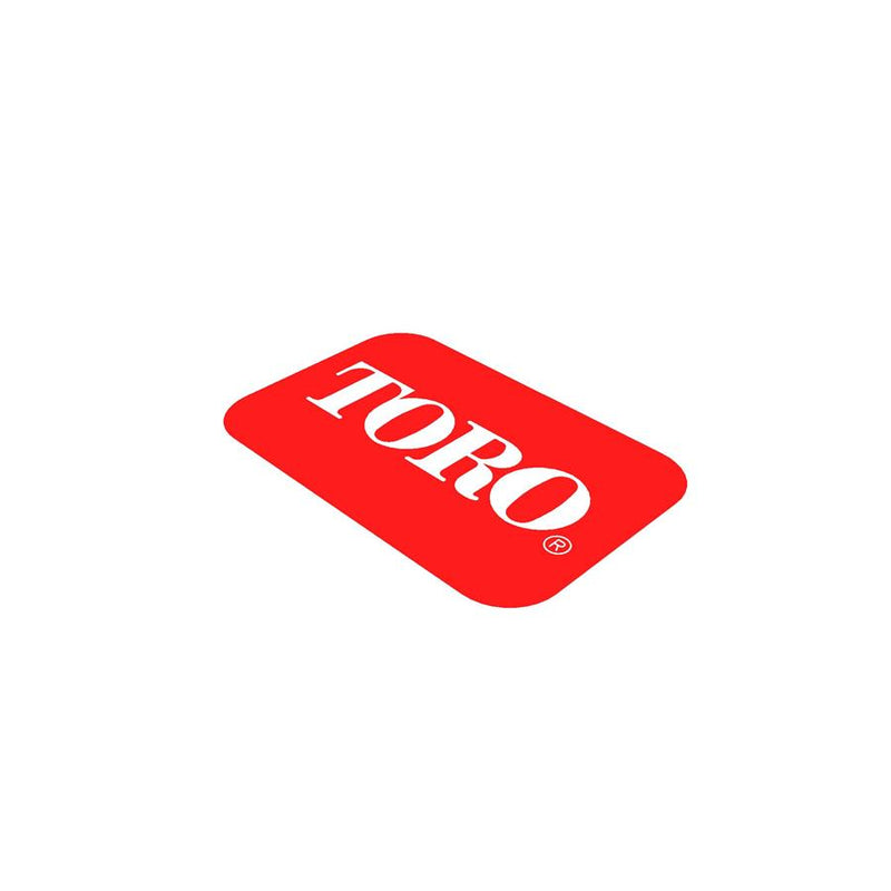 105-8278 Toro Back Bumper Sticker Decal