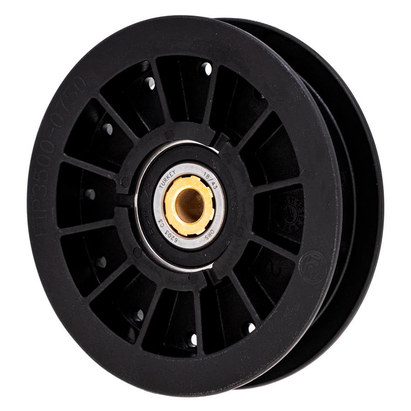 116-2456 Toro Flat Idler Pulley [3.50 DIA]