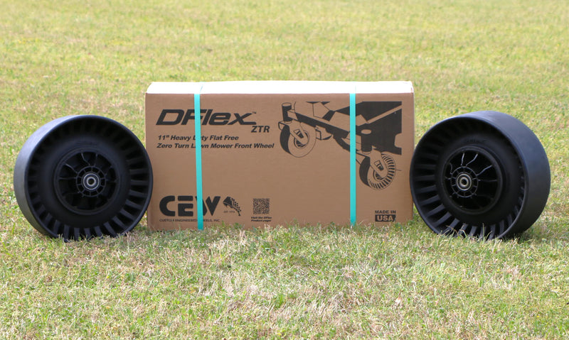 K50014001AKB DFlex 11" ZTR Two Wheel Boxed Set - 5.9" Bore Length