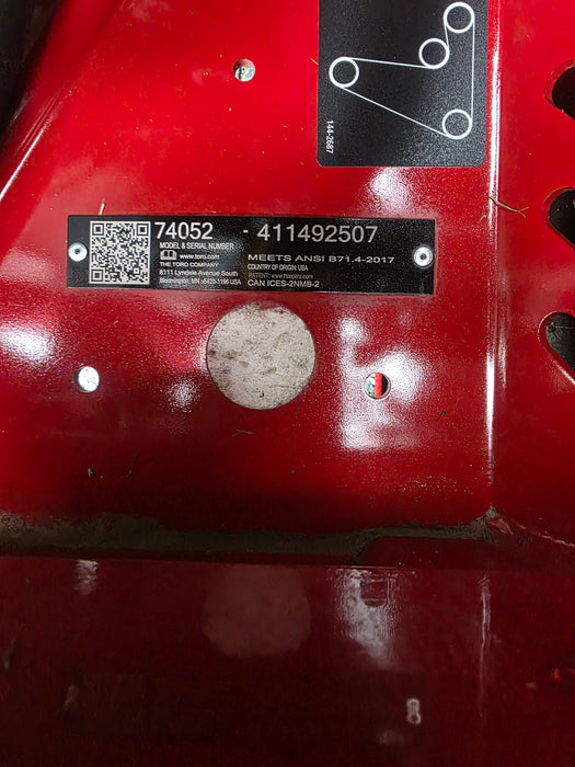 74052 Toro Z-Master 4000 HDX 52" Zero Turn Riding Mower w/ 31hp Kawasaki V-Twin Engine (Used)