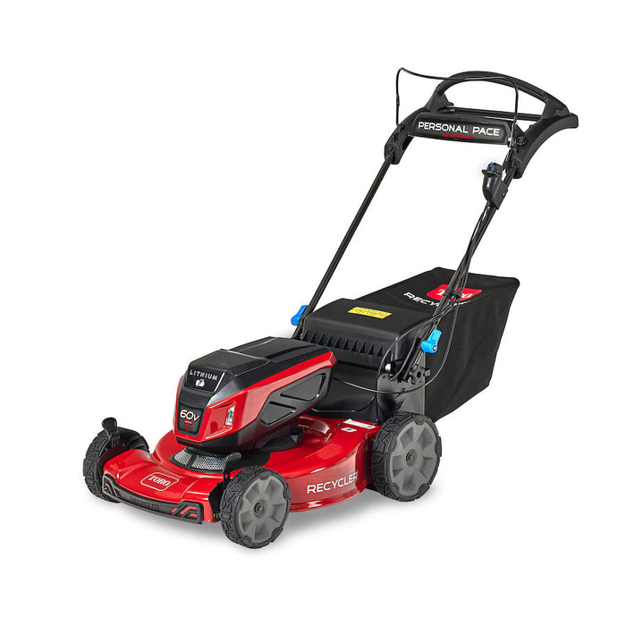 21467 Toro 22" Recycler 60V Walk Behind Mower w/ Personal Pace, Electric Start