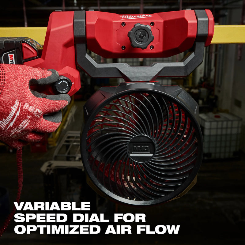 0817-20 Milwaukee M18 18-Volt Lithium-Ion Brushless Cordless Scissor Lift Fan (Tool-Only)