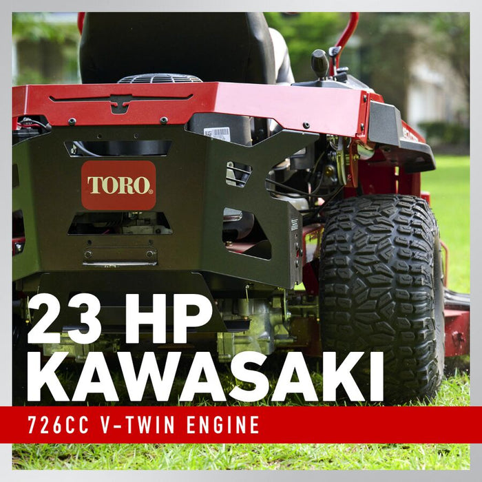 76401 Toro 48" TITAN Zero Turn Mower Kawasaki 23hp Fabricated Deck