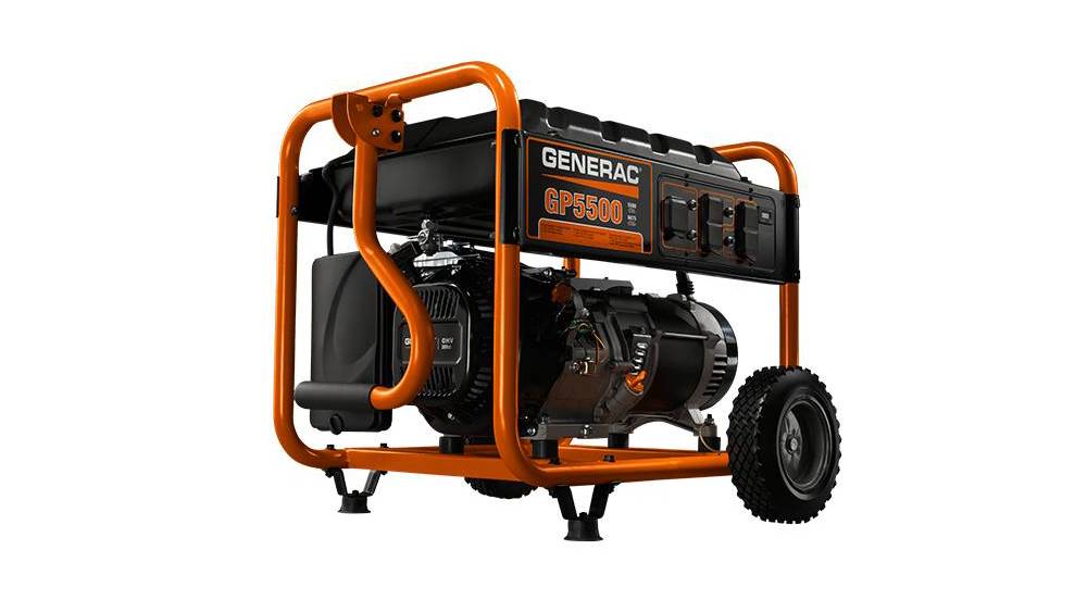 5,500 Watt Generator, Portable (Open Frame) Rental