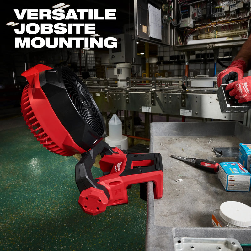 0817-20 Milwaukee M18 18-Volt Lithium-Ion Brushless Cordless Scissor Lift Fan (Tool-Only)