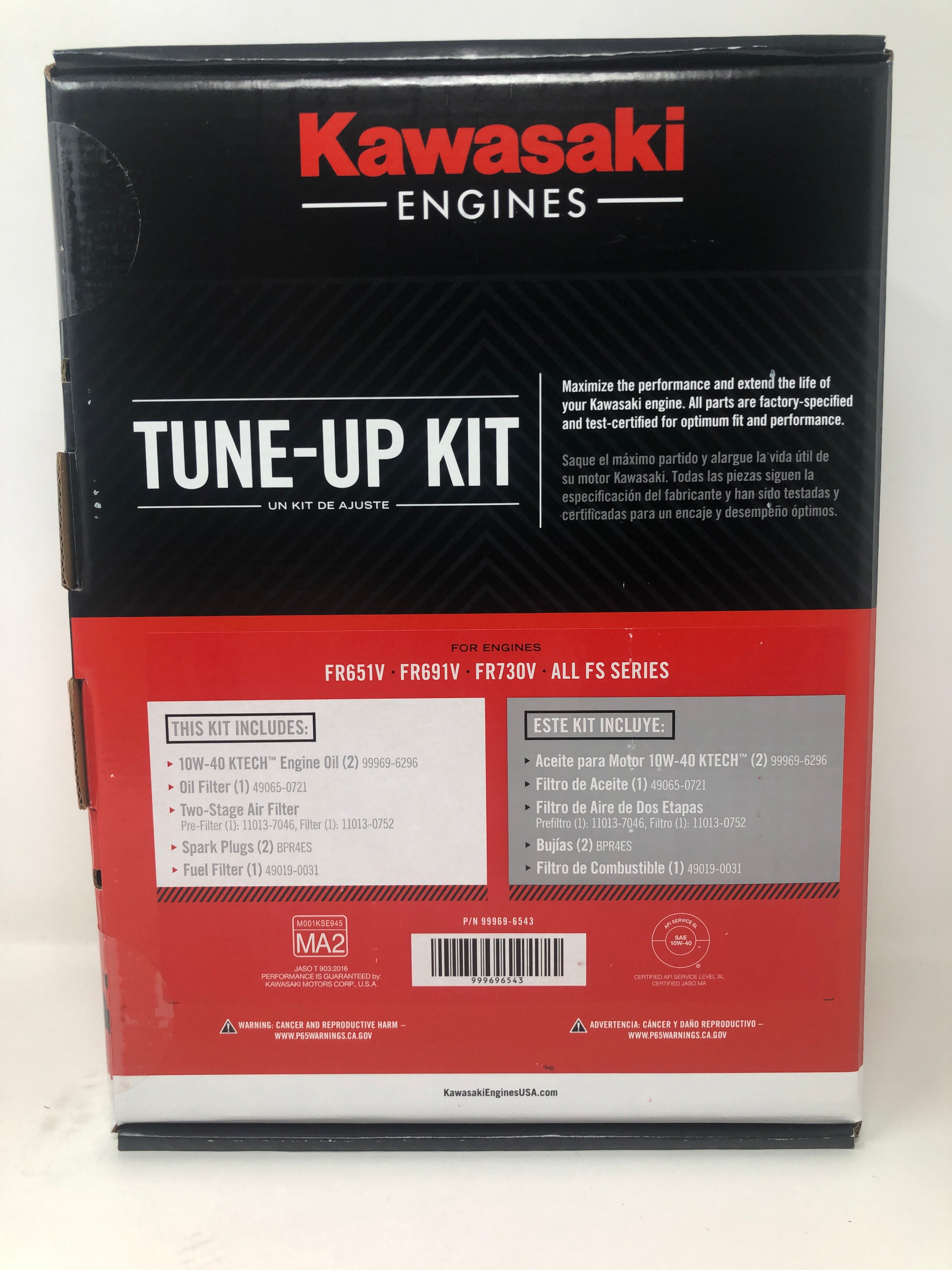99969-6671 Kawasaki Tune Up Maintenance Kit (10w-40) — RC Engine