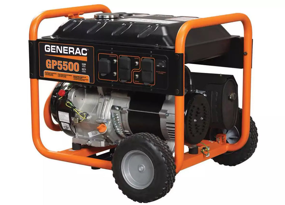 5,500 Watt Generator, Portable (Open Frame) Rental