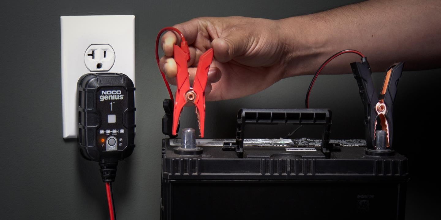 Genius 1 NOCO 6V & 12V Smart Battery Charger — RC Engine Service