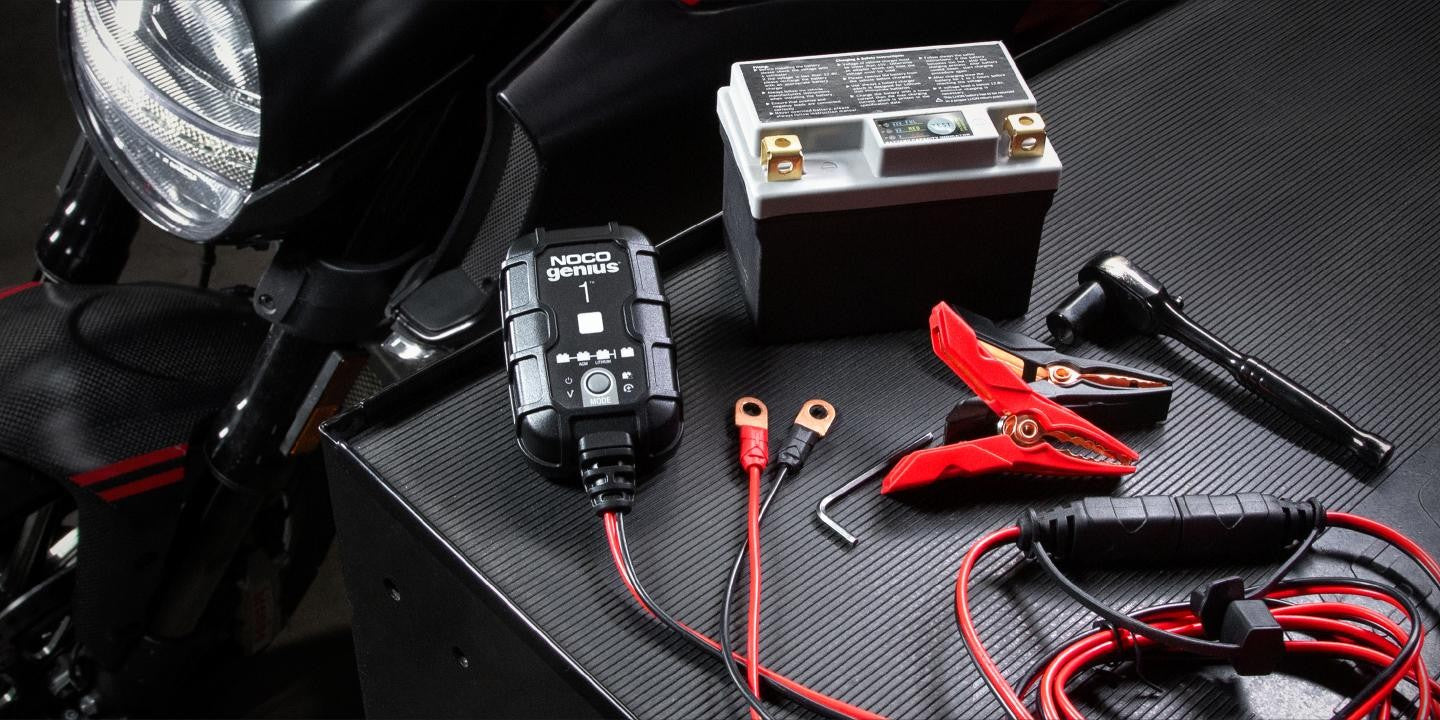 Genius 1 NOCO 6V & 12V Smart Battery Charger — RC Engine Service