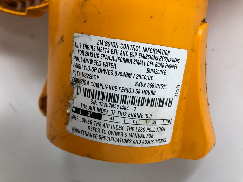 545161604 Poulan Right Scroll Assembly
