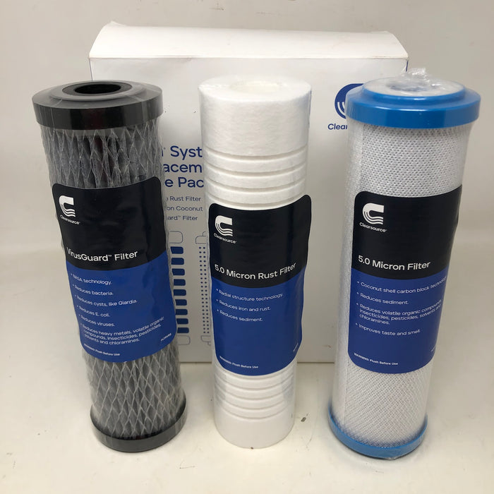 RST0001 Clear Source Ultra System Replacement Filter Three Pack