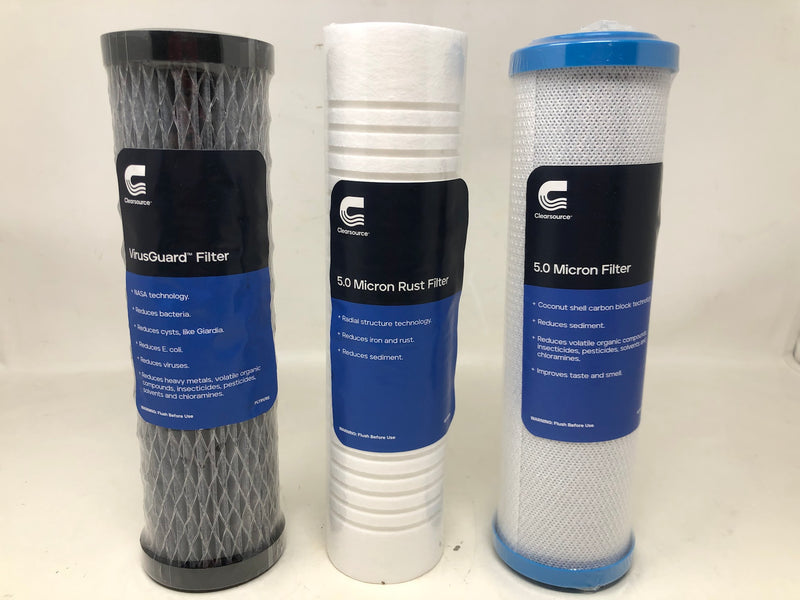 RST0001 Clear Source Ultra System Replacement Filter Three Pack