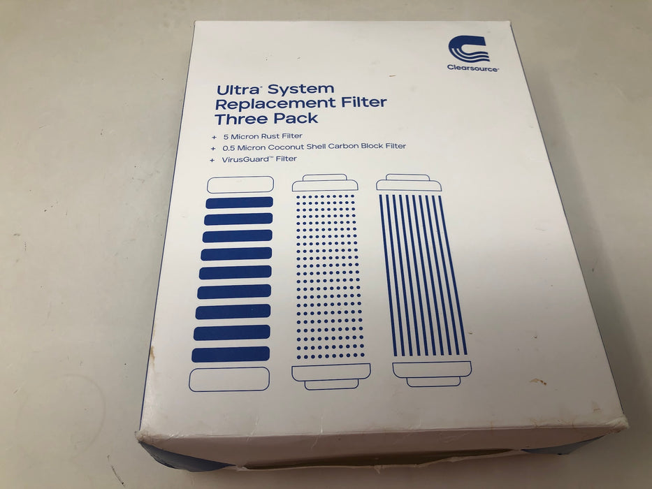 RST0001 Clear Source Ultra System Replacement Filter Three Pack