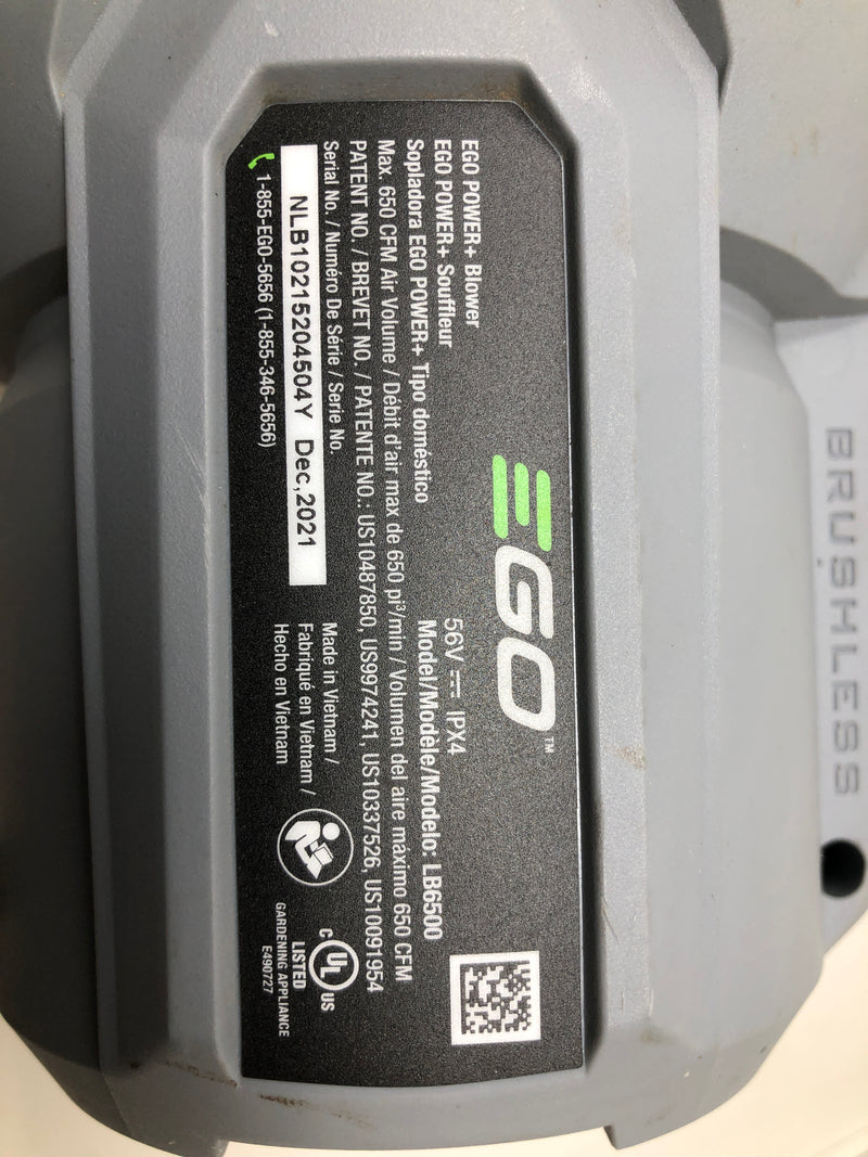 2825155001 EGO Handle Assembly from EGO LB6500 Blower