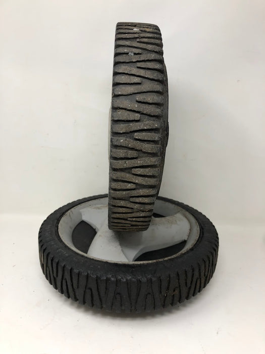 400245x460 2X Lawn Mower Wheels