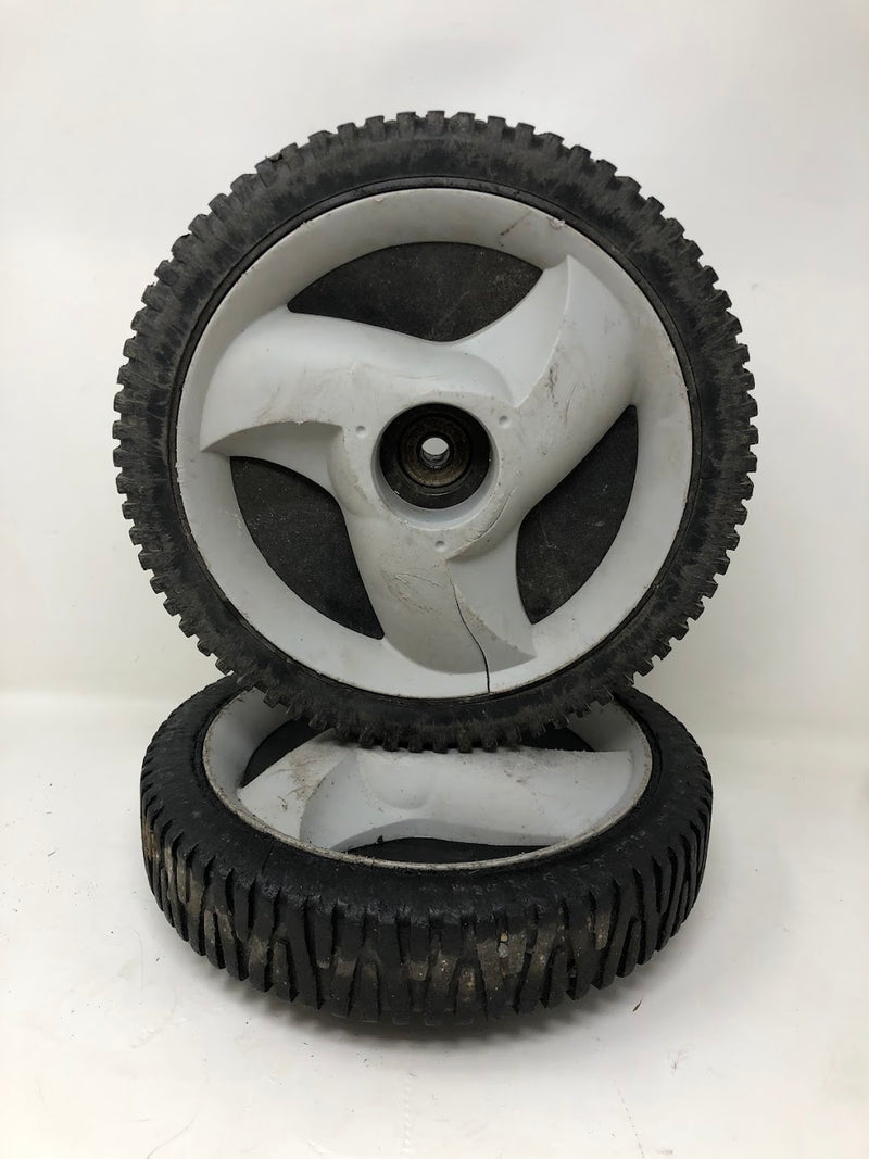400245x460 2X Lawn Mower Wheels