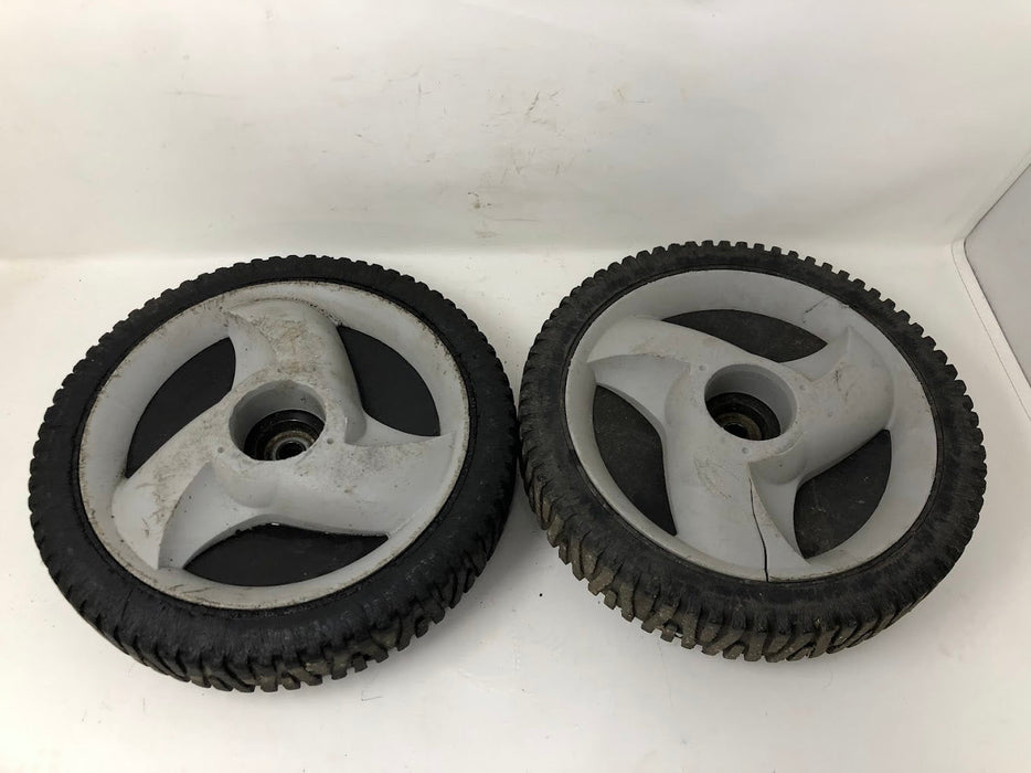 400245x460 2X Lawn Mower Wheels
