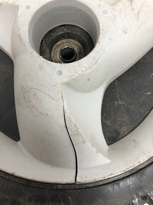400245x460 2X Lawn Mower Wheels