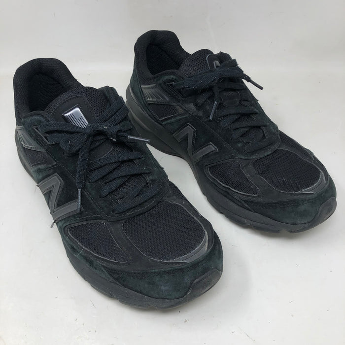 990V5 New Balance Triple Black Running Shoes - Size 10