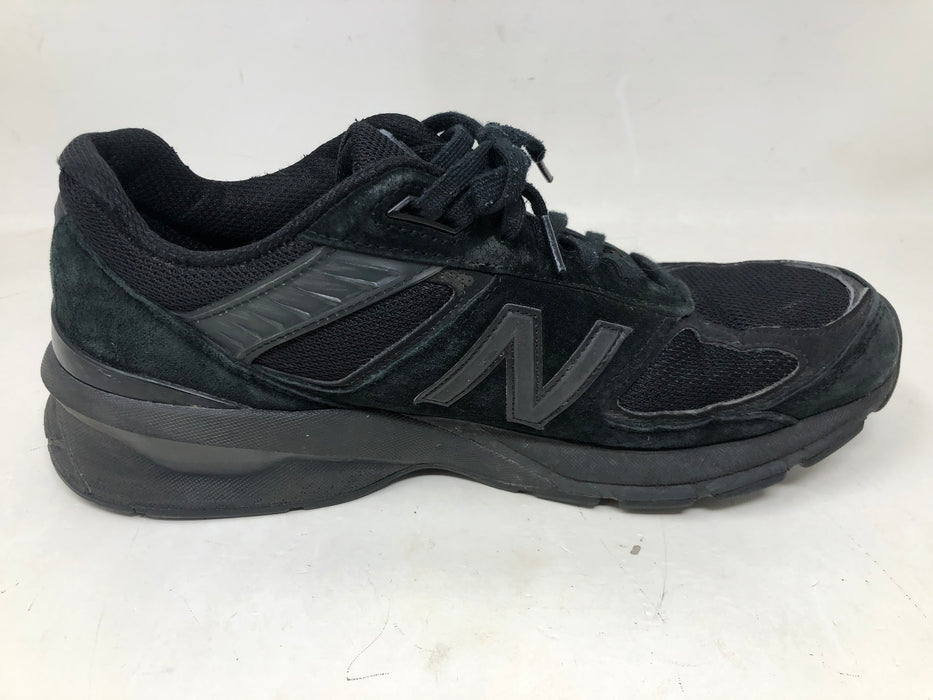 990V5 New Balance Triple Black Running Shoes - Size 10