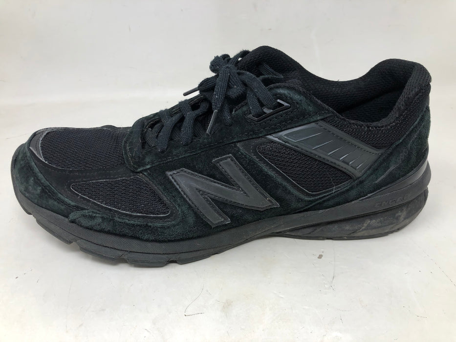 990V5 New Balance Triple Black Running Shoes - Size 10