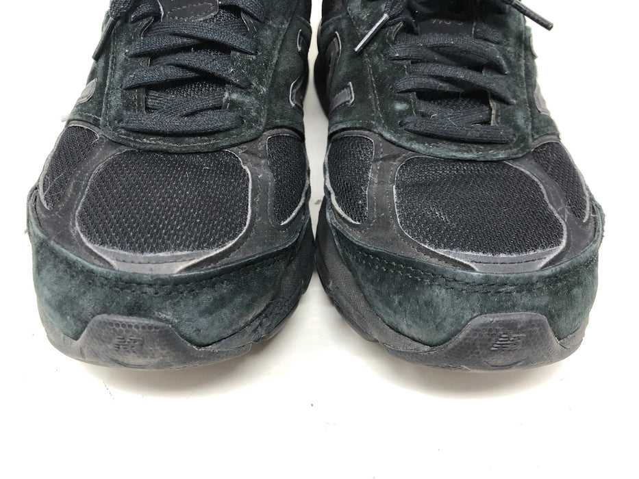 990V5 New Balance Triple Black Running Shoes - Size 10