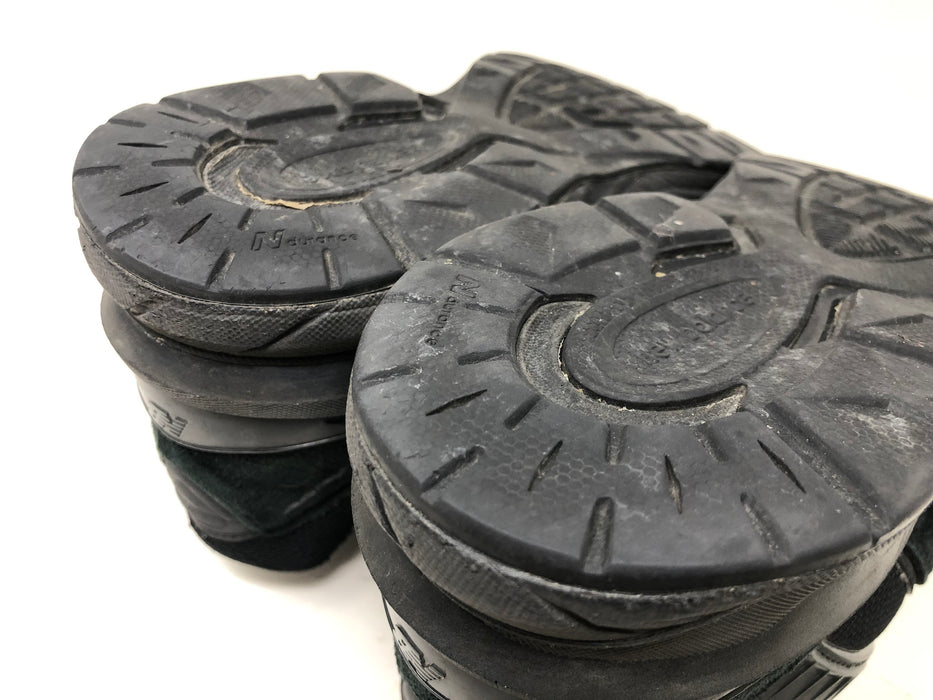 990V5 New Balance Triple Black Running Shoes - Size 10