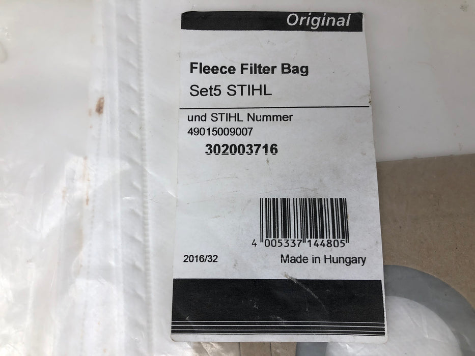 SE 122 Stihl 7.9 Gal Wet & Dry Vacuum Cleaner, Accessories, & Bags