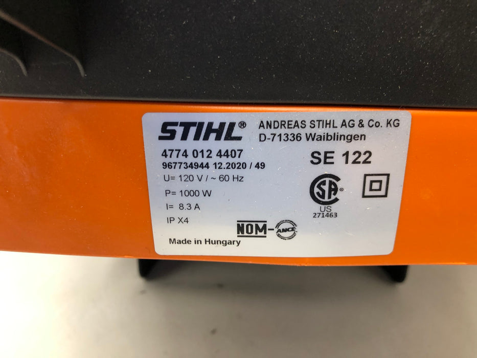SE 122 Stihl 7.9 Gal Wet & Dry Vacuum Cleaner, Accessories, & Bags