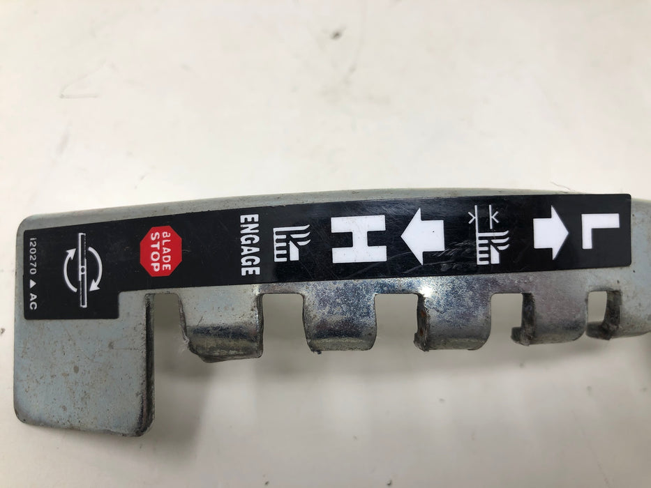 783-04113 MTD Deck Lift Index Bracket & Decal
