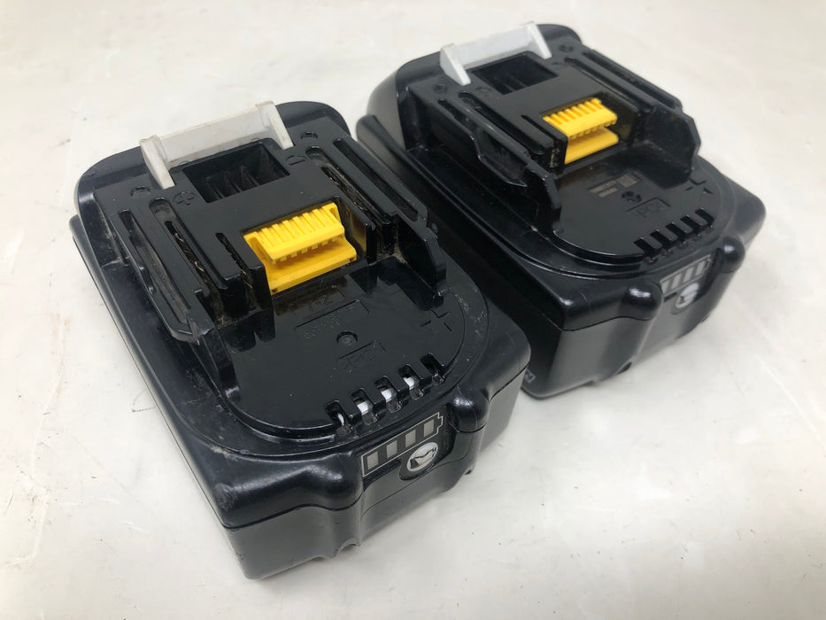 BL1850B Makita 5.0Ah 18V Batteries (x2 - Used)
