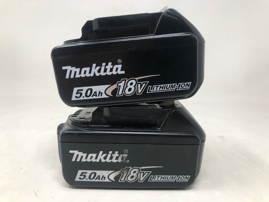 BL1850B Makita 5.0Ah 18V Batteries (x2 - Used)
