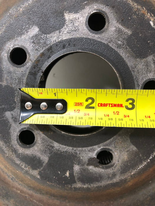 712304 Century Brake Drum & Backing Plate.