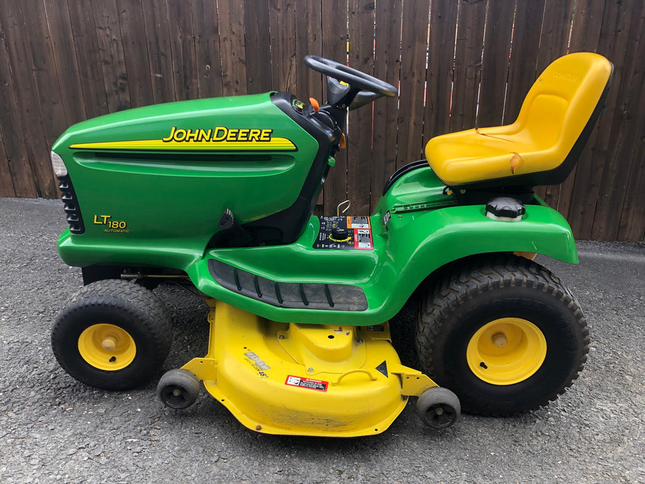 LT180 John Deere 48" Residential Riding Mower w/ 17hp Kawasaki V-Twin Engine (Used)