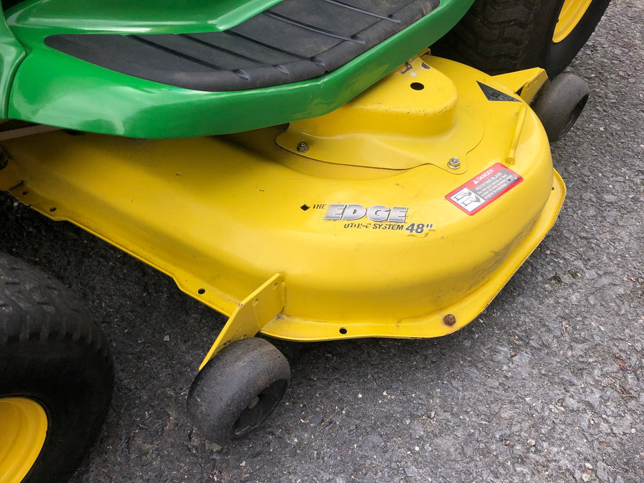 LT180 John Deere 48" Residential Riding Mower w/ 17hp Kawasaki V-Twin Engine (Used)