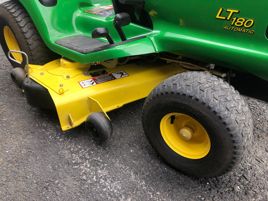 LT180 John Deere 48" Residential Riding Mower w/ 17hp Kawasaki V-Twin Engine (Used)