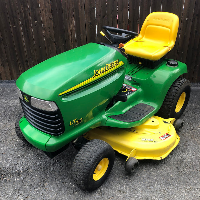 LT180 John Deere 48" Residential Riding Mower w/ 17hp Kawasaki V-Twin Engine (Used)