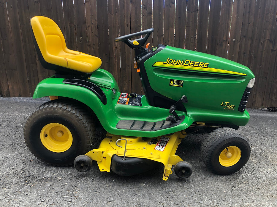 LT180 John Deere 48" Residential Riding Mower w/ 17hp Kawasaki V-Twin Engine (Used)