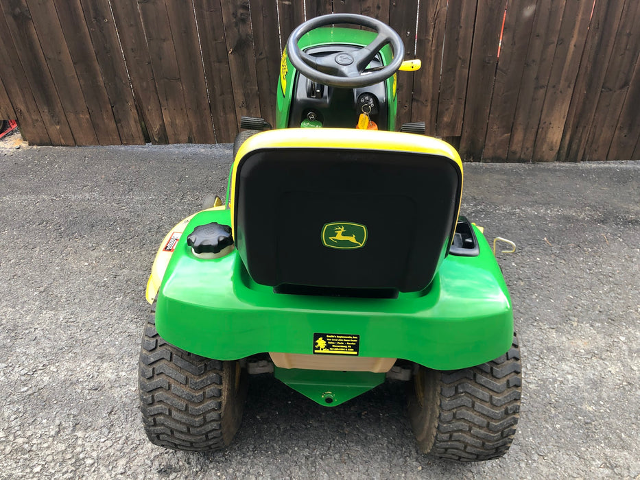LT180 John Deere 48" Residential Riding Mower w/ 17hp Kawasaki V-Twin Engine (Used)