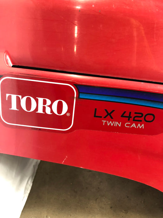 112-0444 Toro LX420 Twin Cam Riding Mower Hood
