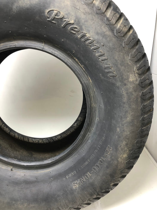 3914 Premium 22X10-10 Lawn Mower Tire.