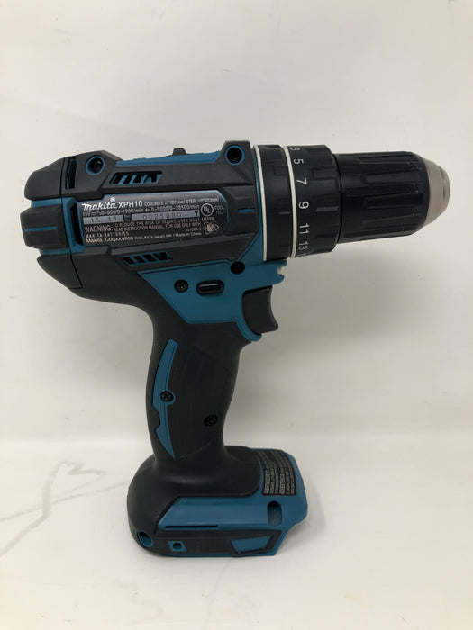 XPH10 Makita 18V LXT Cordless 1/2" Hammer Driver‑Drill with Battery & Charger